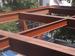 38- estructura metalica steel deck y cubierta para instituto ferrero de neurologia - junin y sta. fe caba